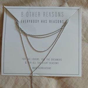 8 Other Reasons, Nine Lives Choker, Rhodium
